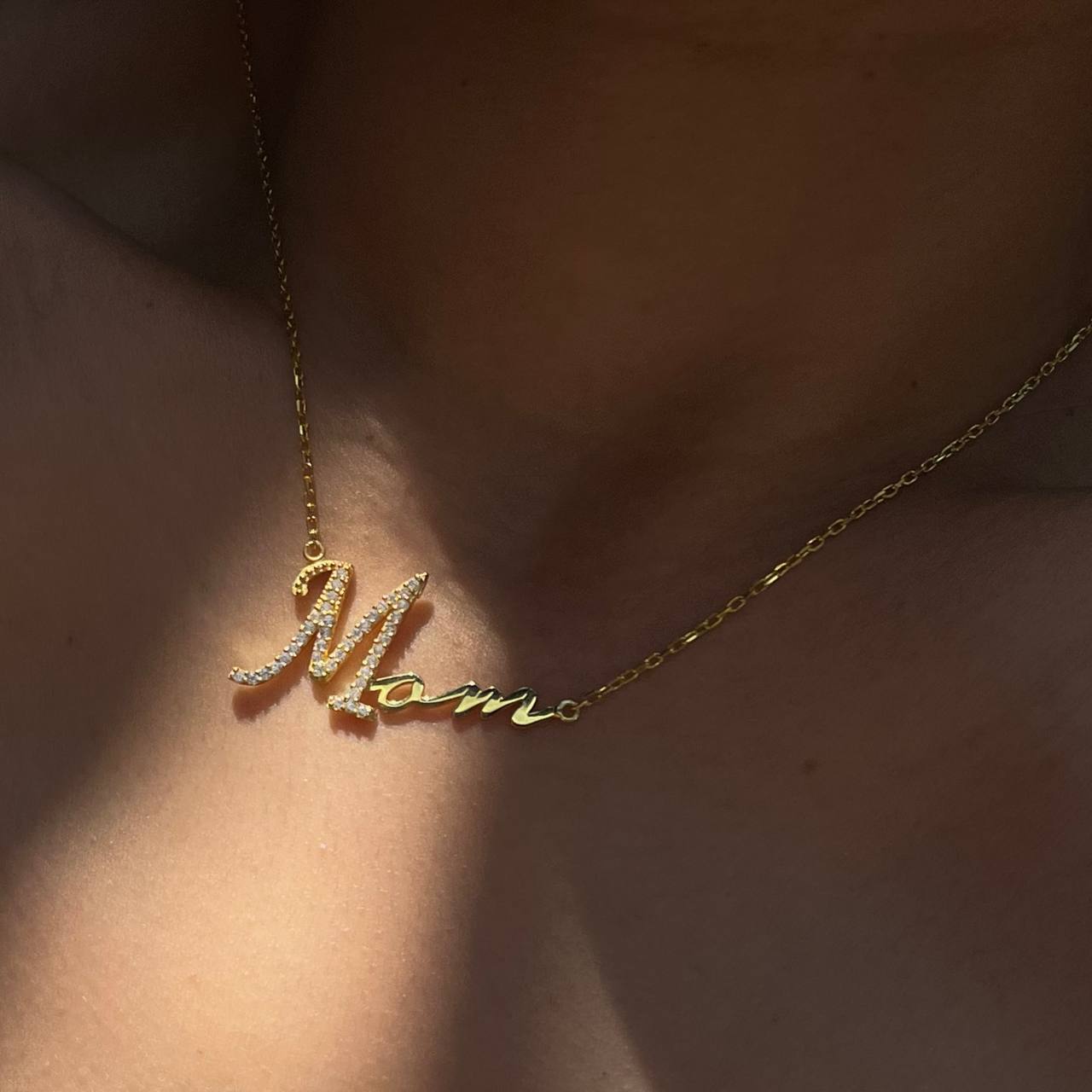 MOM HALSKETTE aus 925 Silber - Eleganter Halskette - AURIME