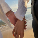 MORSECODE PARTNERARMBAND aus 925 Silber - Eleganter Armband - AURIME