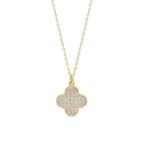 KLEEBLATT CHAIN HALSKETTE - 925 SILBER aus 925 Silber - Eleganter Halskette - AURIME