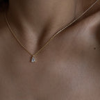 DROP HALSKETTE aus 925 Silber - Eleganter Halskette - AURIME