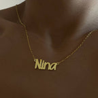 NAMENSKETTE CUTIE KIDS aus 925 Silber - Eleganter Halskette - AURIME