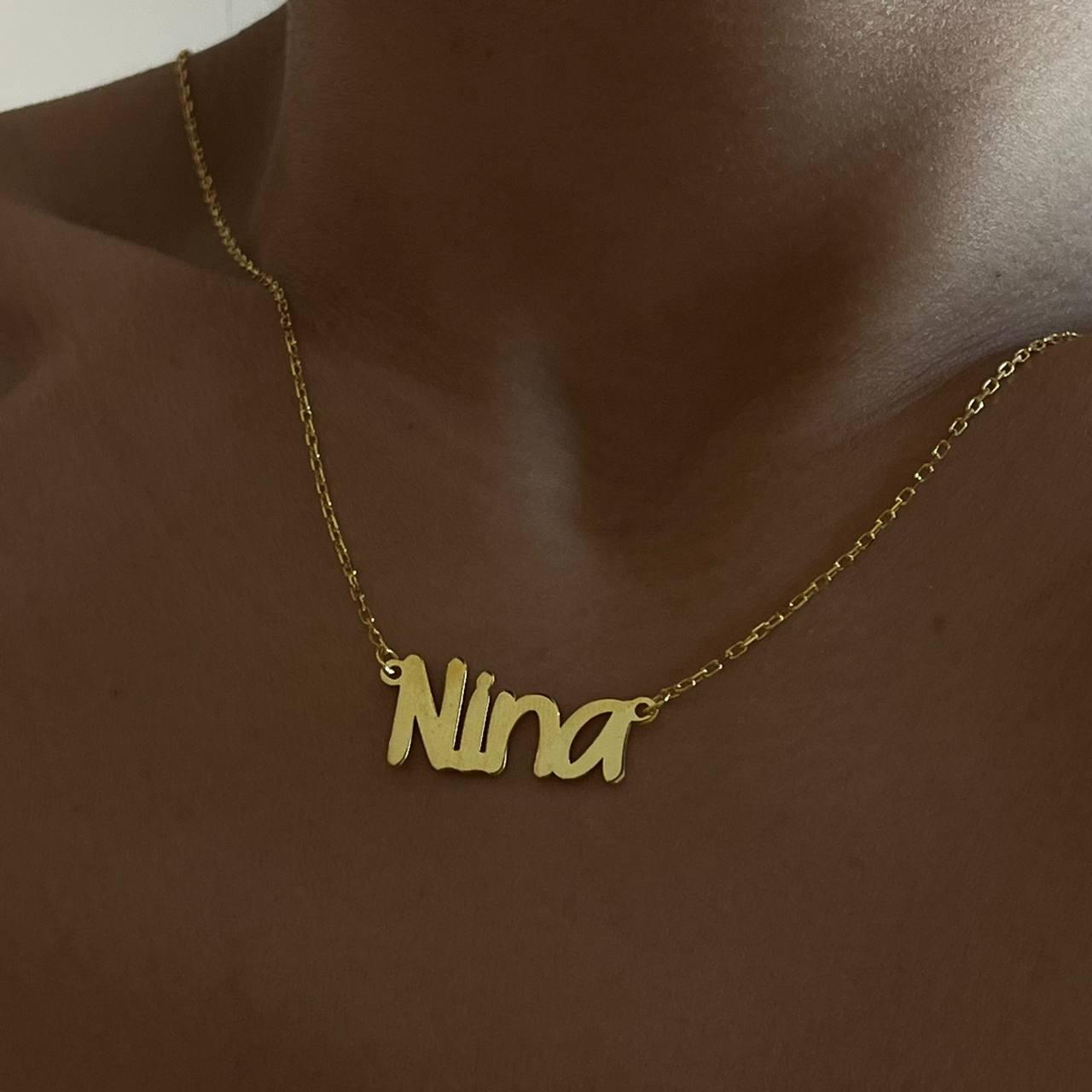 NAMENSKETTE CUTIE KIDS aus 925 Silber - Eleganter Halskette - AURIME