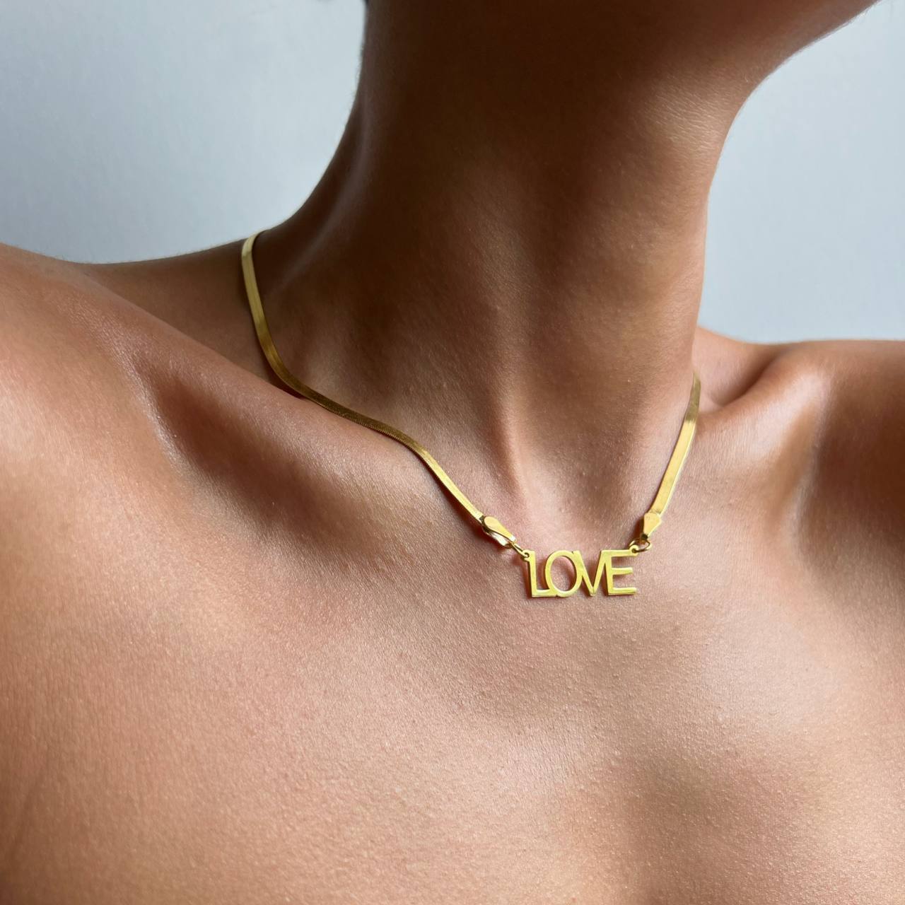 SCHLANGEN NAMENSKETTE aus 925 Silber - Eleganter Halskette - AURIME