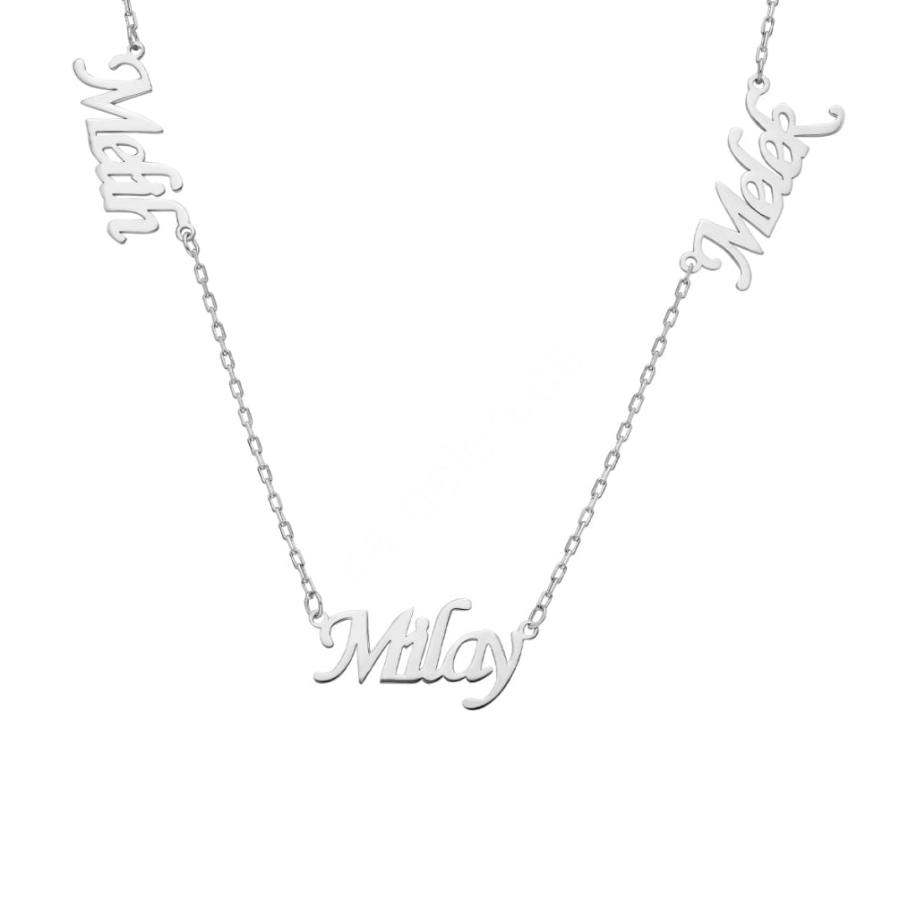 3-PIECE NAME CHAIN ​​| 925 SILVER 