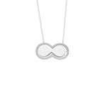 Glänzend Infinite Halskette (7152999202861)
