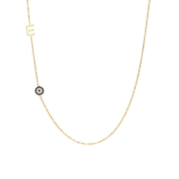 LETTER X NAZAR NECKLACE aus 925 Silber - Hochwertiger Schmuck - AURIME
