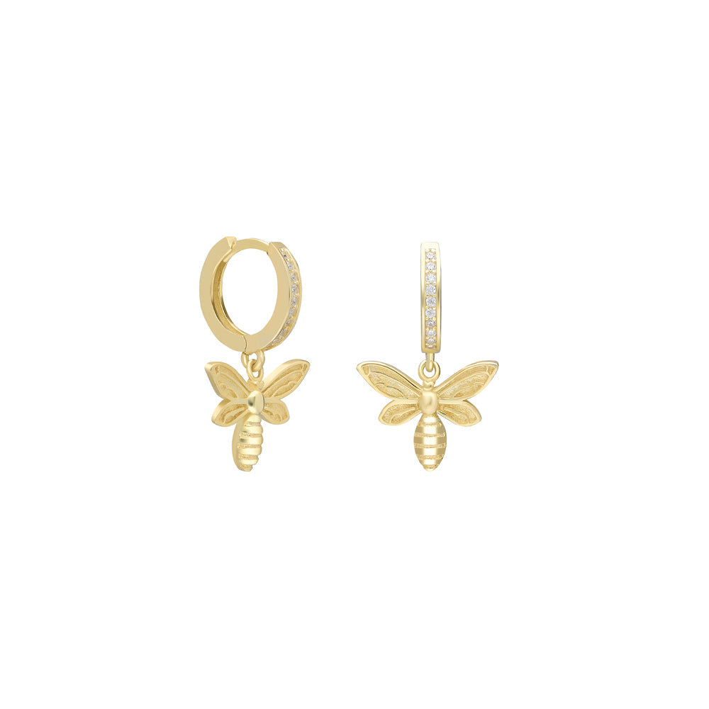 BEE OHRRINGE aus 925 Silber - Eleganter Ohrringe - AURIME