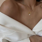 MOM HALSKETTE MIT HERZ aus 925 Silber - Eleganter Halskette - AURIME