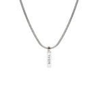NEW YORK HALSKETTE aus 925 Sterling Silber - Eleganter Halskette - AURIME