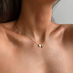 HEART & LETTER NECKLACE aus 925 Silber - Hochwertiger Schmuck - AURIME