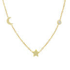 HILAL HALSKETTE aus 925 Silber - Eleganter Halskette - AURIME