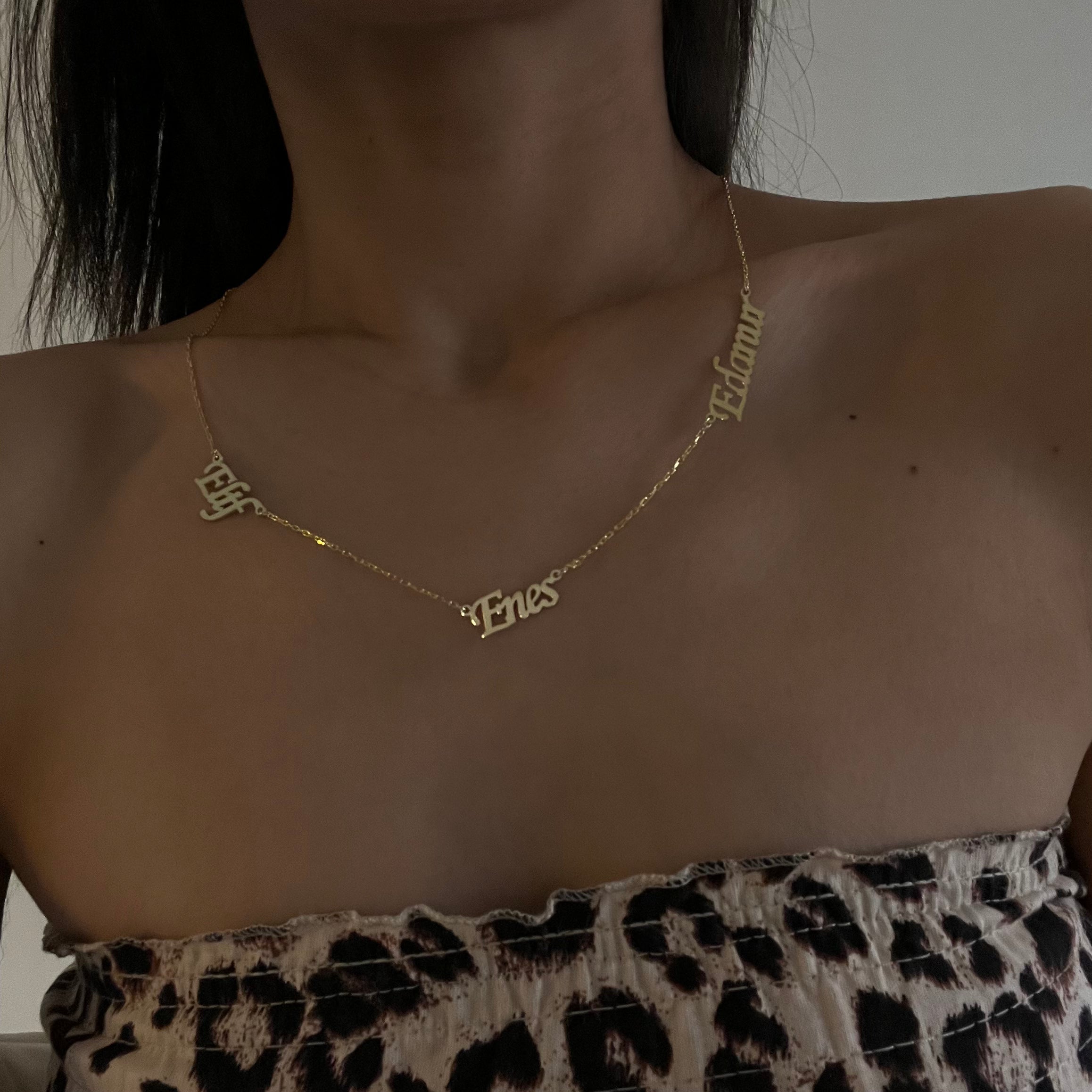 3-PIECE NAME CHAIN ​​| 925 SILVER 