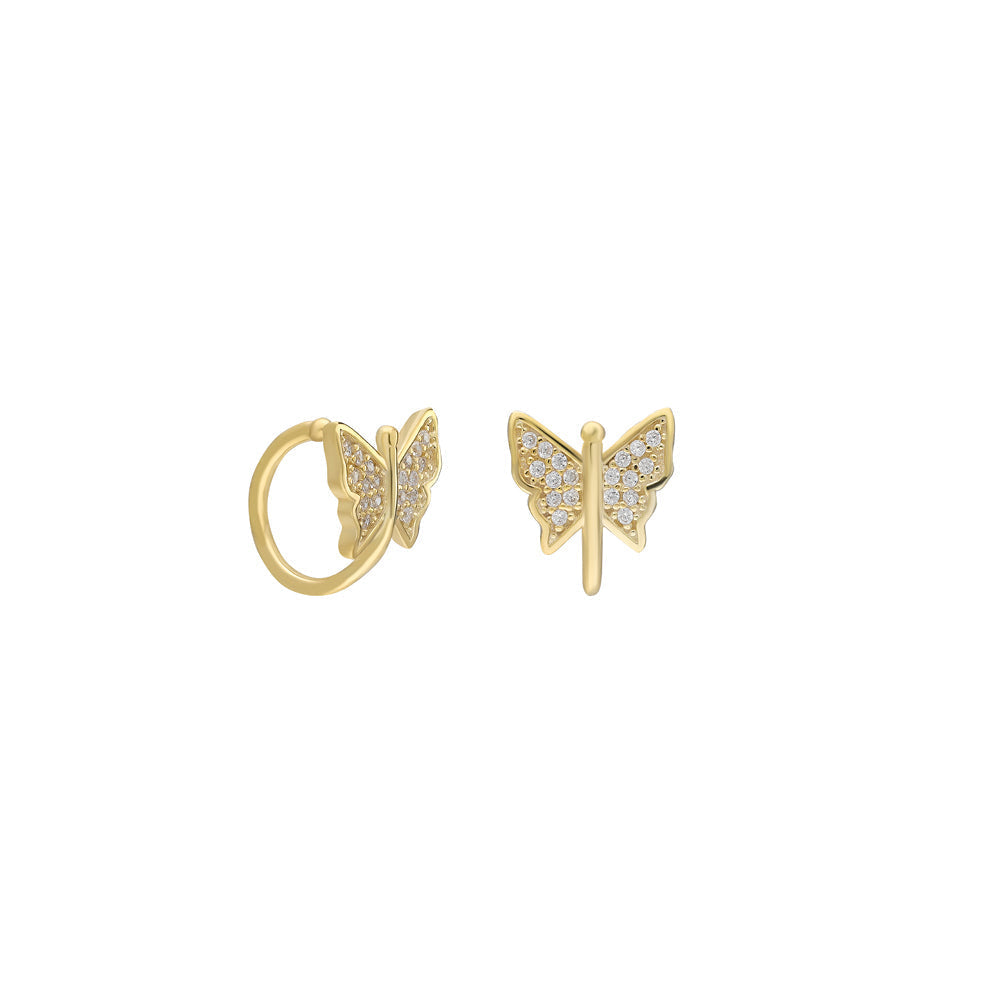 BUTTERFLY EARCUFF - 925 SILBER aus 925 Silber - Hochwertiger Schmuck - AURIME