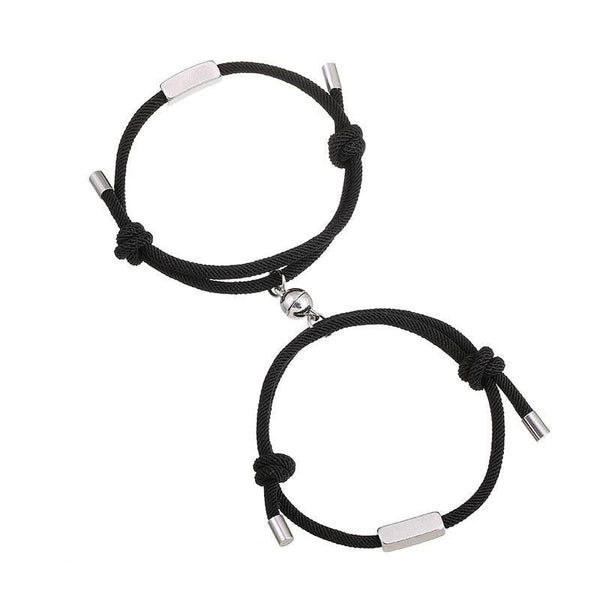 GRAVUR MAGNETARMBÄNDER aus 925 Sterling Silber - Hochwertiger Schmuck - AURIME