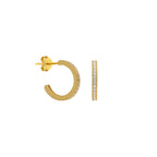 ROUND  OHRRING aus 925 Silber - Eleganter Ohrringe - AURIME