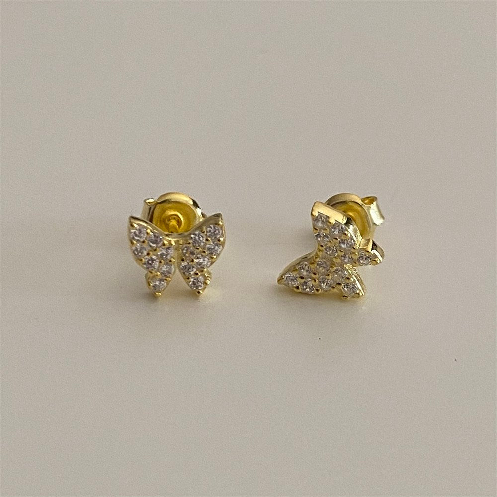 BUTTERFLY OHRSTECKER aus 925 Silber - Hochwertiger Schmuck - AURIME