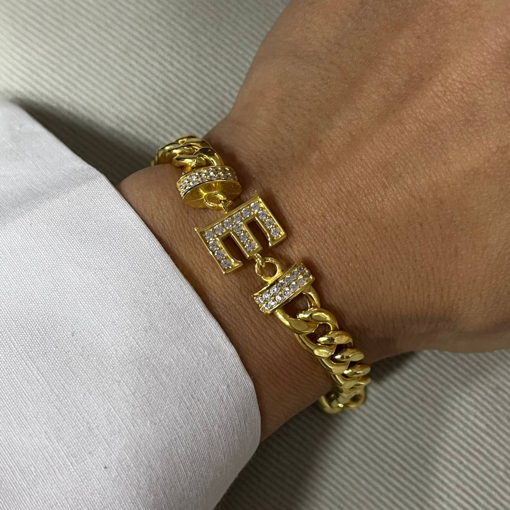 RIO ZIRKONIA BUCHSTABE aus 925 Silber - Hochwertiger Schmuck - AURIME