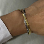 SNAKE CHAIN ARMBAND aus 925 Silber - Eleganter Armband - AURIME
