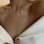 TREM NAMENS BUCHSTABEN CHOCKER aus 925 Silber - Hochwertiger Schmuck - AURIME