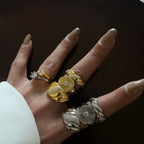 Daisy Solitaire Ring (6985707552813)