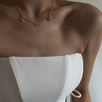 STERNZEICHEN PARTNER KETTE MIT UNENDLICHKEITSSYMBOL aus 925 Silber - Eleganter Halskette - AURIME