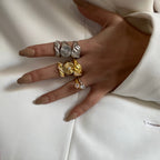 Daisy Solitaire Ring (6985707552813)