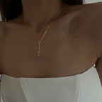 SIGNATURKETTE MIT NAZARAUGE aus 925 Silber - Eleganter Halskette - AURIME