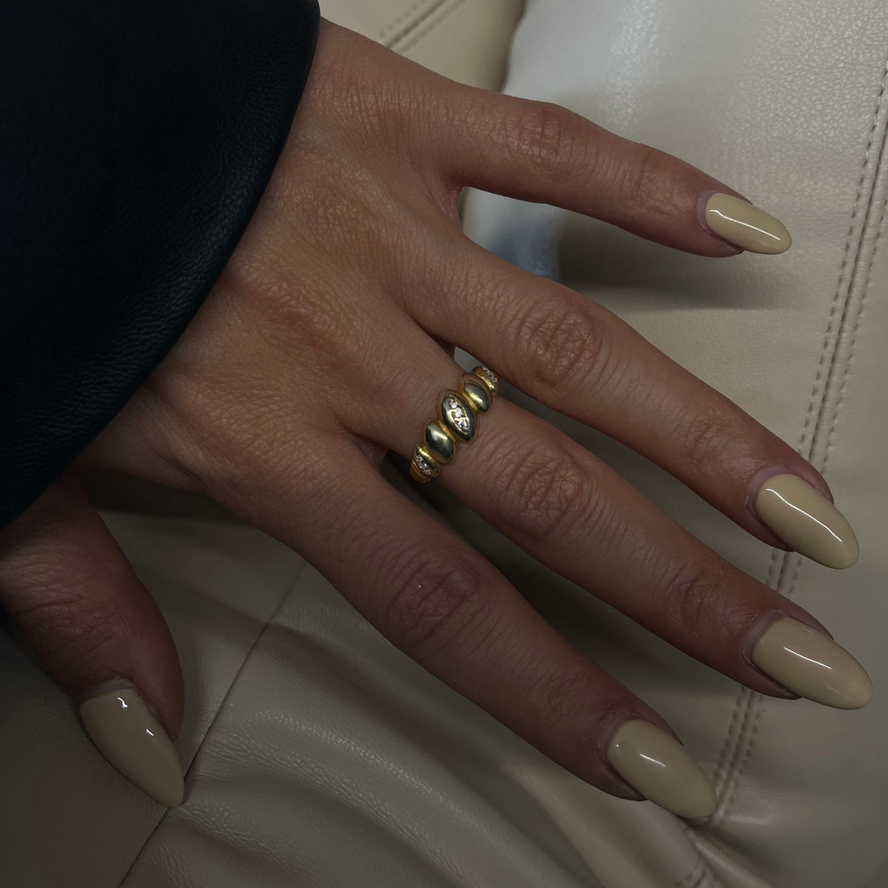 SHELL DESIGN ZIRKONIA RING aus 925 Silber - Eleganter Ring - AURIME