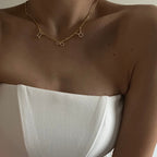 STERNZEICHEN PARTNER KETTE MIT UNENDLICHKEITSSYMBOL aus 925 Silber - Eleganter Halskette - AURIME