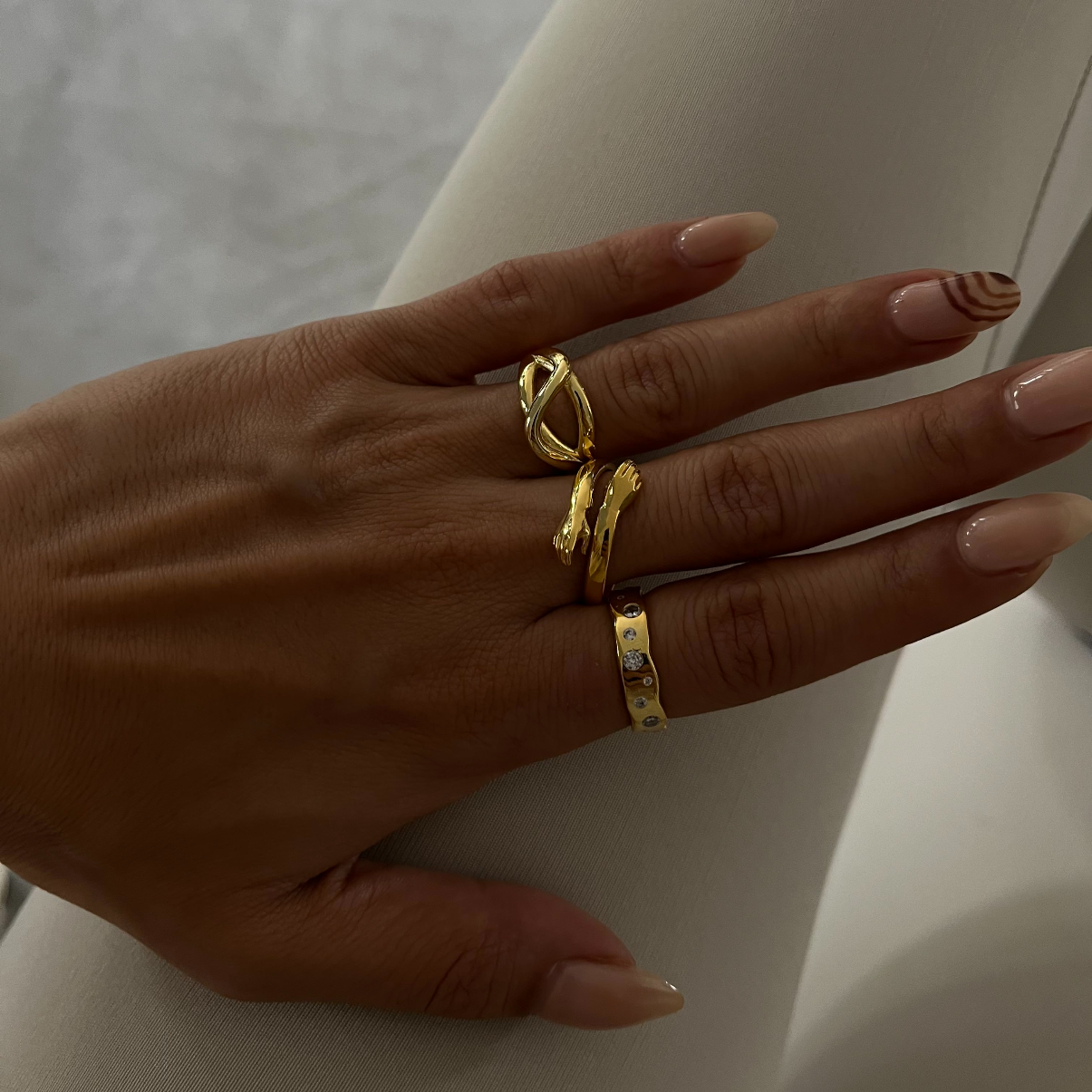 SPECIAL DESIGN RING aus 925 Silber - Eleganter Ring - AURIME